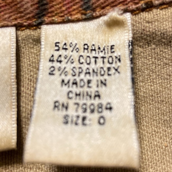 Vintage Chico’s Design Denim Style Jacket Size 0 - Picture 9 of 16